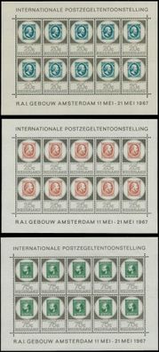 Niederlande Nr 880KB-882KB postfrisch X74302A