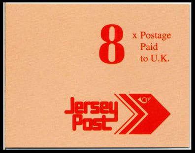 JERSEY Markenheftchen Nr MH 04 postfrisch S00A50A