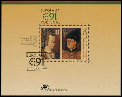 Portugal Block 79 zentrisch gestempelt X7DFF52