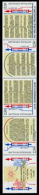 Frankreich 1989 Nr ZF+2735-2738 postfrisch 5ER STR S02565A