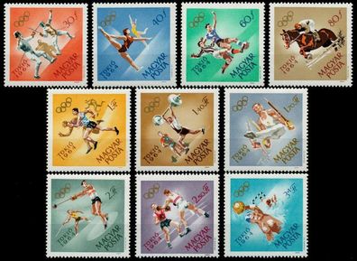 UNGARN Nr 2031A-2040A postfrisch S03B792
