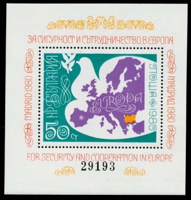 Bulgarien Block 106 postfrisch X92A2E6