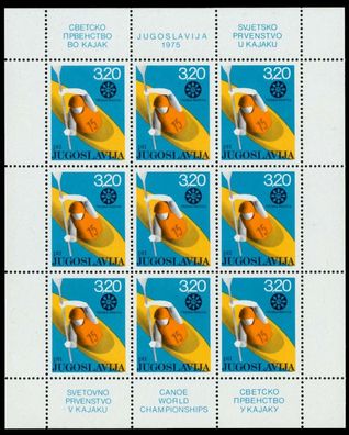 Jugoslawien Nr 1607 postfrisch Kleinbg S043A5A