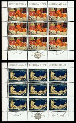 Jugoslawien Nr 1598I-1599I zentrisch gestempelt Kleinbg S043B06