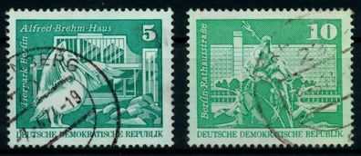 DDR DS AUFBAU IN DER Nr 1842-1843 gestempelt X68AD62