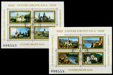 Rumänien Intereuropa Block 186-Block 187 ZEN-O X691D16