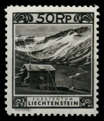 Liechtenstein 1930 Nr 102C postfrisch X6A8ACE