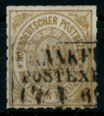 Norddeutscher BUND NDP Nr 11 zentrisch gestempelt gepr. X6C1B82