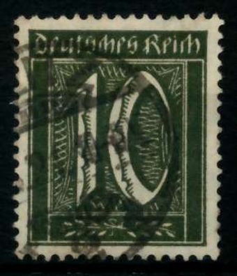 D-REICH INFLA Nr 159b gestempelt gepr. X721B86