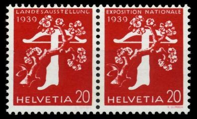 Schweiz Zusammendruck Nr W19R postfrisch WAAGR PAAR X74187E