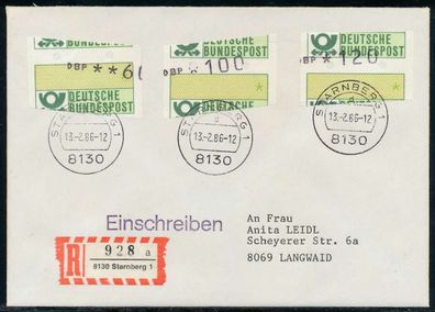 BRD ATM1-120 BRIEF MIF Starnberger Springer X7E44BE