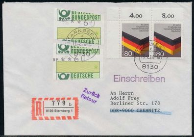BRD ATM1-060 BRIEF MIF Starnberger Springer X7E460E