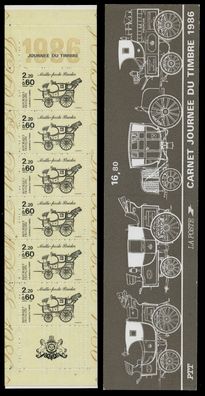 Frankreich Markenheftchen Nr MH5 2542Cb postfrisch MH S01A91E