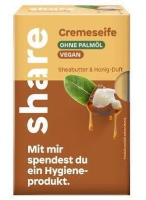 Luxus Handgemachte Shea-Honig-Seife 100g