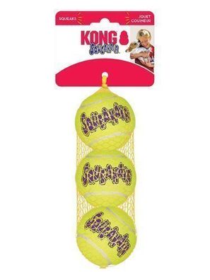 KONG SqueakAir Ball (3er-Pack) M – Tennisbälle