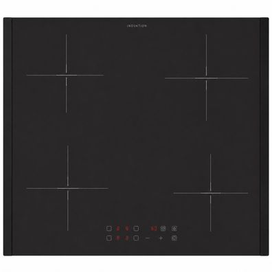 Oranier Induktionskochfeld 60 cm Matt Touch 4-fach Booster Seitenleisten schwarz