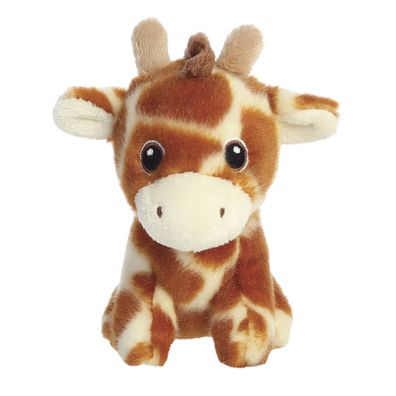 Aurora World Aurora, 35068, Eco Nation Mini Giraffe, 13cm, Plüsch, Braun
