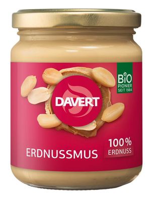 3x Davert Erdnussmus 250g 250g