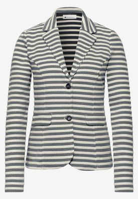 Street One Basic Blazer mit Knöpfen und Streifen