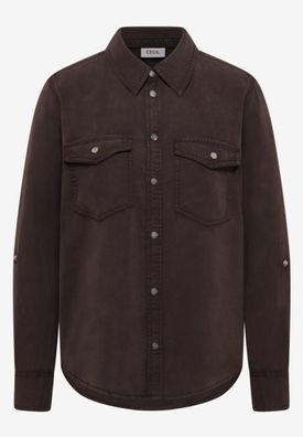 Cecil Bluse mit Hemdkragen und Turn-Up