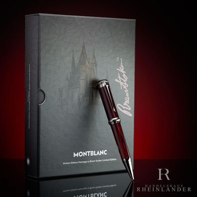 Montblanc Writers Edition Bram Stoker Limited Edition Kugelschreiber ID 133420