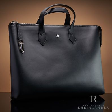 Montblanc Leather Goods Meisterstück Executive Tote Bag Black Nib ID 198731