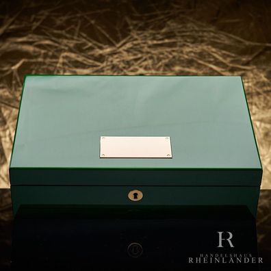 Montblanc Desk Accessories Wooden Collectors Box Tsar Nikolai Green