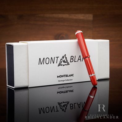 Montblanc Heritage Rouge et Noir Special Edition Baby Coral Fountain Pen 127856