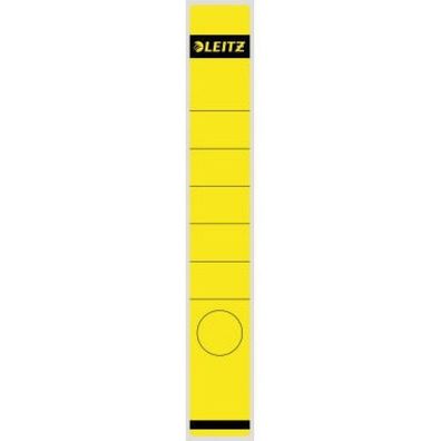 LEITZ Ordnerrückenschild Leitz 1648 - 39 x 285 mm gelb