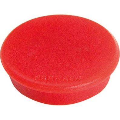 Franken Magnet HM20 01 rund 24mm rot 10 Durchmesser: 24 mm