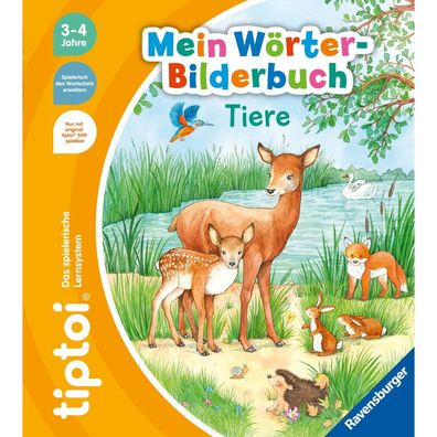 Ravensburger tiptoi Mein Wörter-Bilderbuch: Tiere, Lernbuch