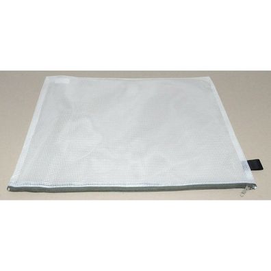 FolderSys Reißverschlussbeutel B4 transparent/grün 0,15 mm