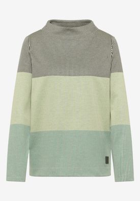 Cecil Colorblock Jacquard Shirt