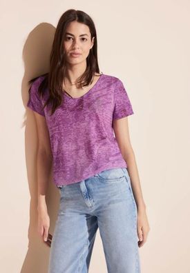 Street One Shirt Ausbrenner