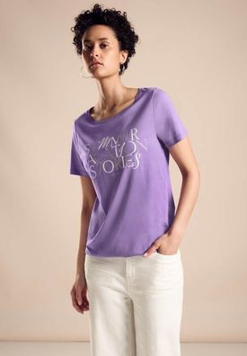 Street One Shirt mit Wording Print