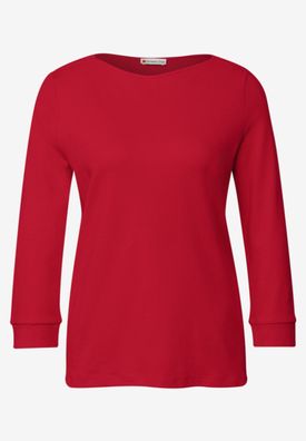 Street One Shirt mit U-Boot-Ausschnitt