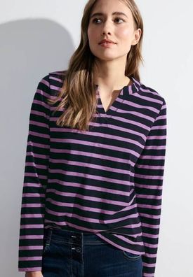 CECIL Langarmshirt mit Streifenmuster