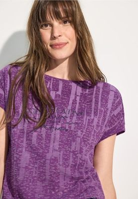 CECIL Shirt mit Burnout