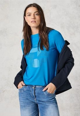 CECIL 3/4 Arm Shirt mit Glitzerprint