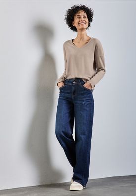 Street One Kuscheliges V-Neck Shirt