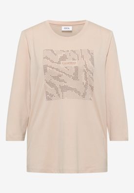 Cecil Langarmshirt mit Nietenapplikation