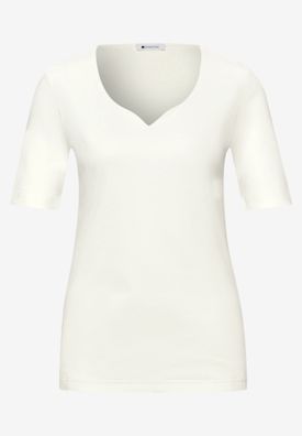 Street One Heart Neck Shirt Ada 1/2 Arm