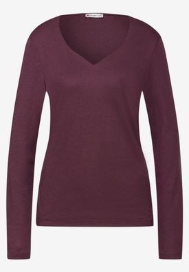 Street One Shirt mit Herzausschnitt