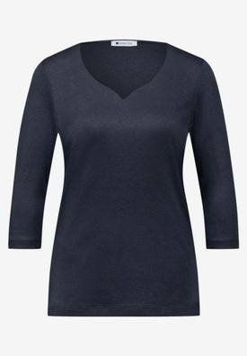 Street One Shirt Style Ada mit Herzausschnitt 3/4