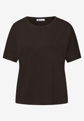 Street One Basic T-Shirt mit Dropped Shoulders Style Christa
