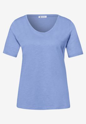 Street One Basic T-Shirt mit V-Neck Style Gerda