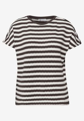 Street One Dropped Shoulder Shirt mit Streifen Style Christa