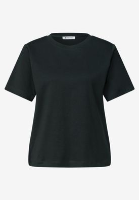 Street One Basic T-Shirt im verkürzten Schnitt