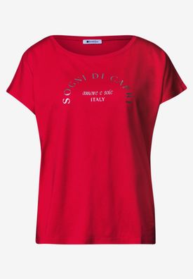 Street One Dropped Shoulder Shirt mit Rundhals