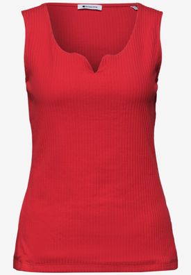 Street One Basic Top mit Herzausschnitt